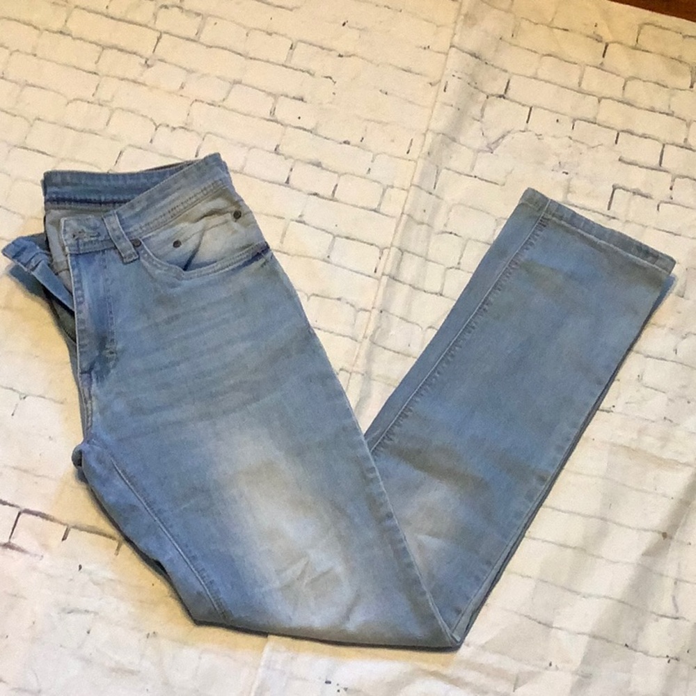 Men's jeans Light Wash 30X32 Steve’s Jeans Stretch  like new EUC